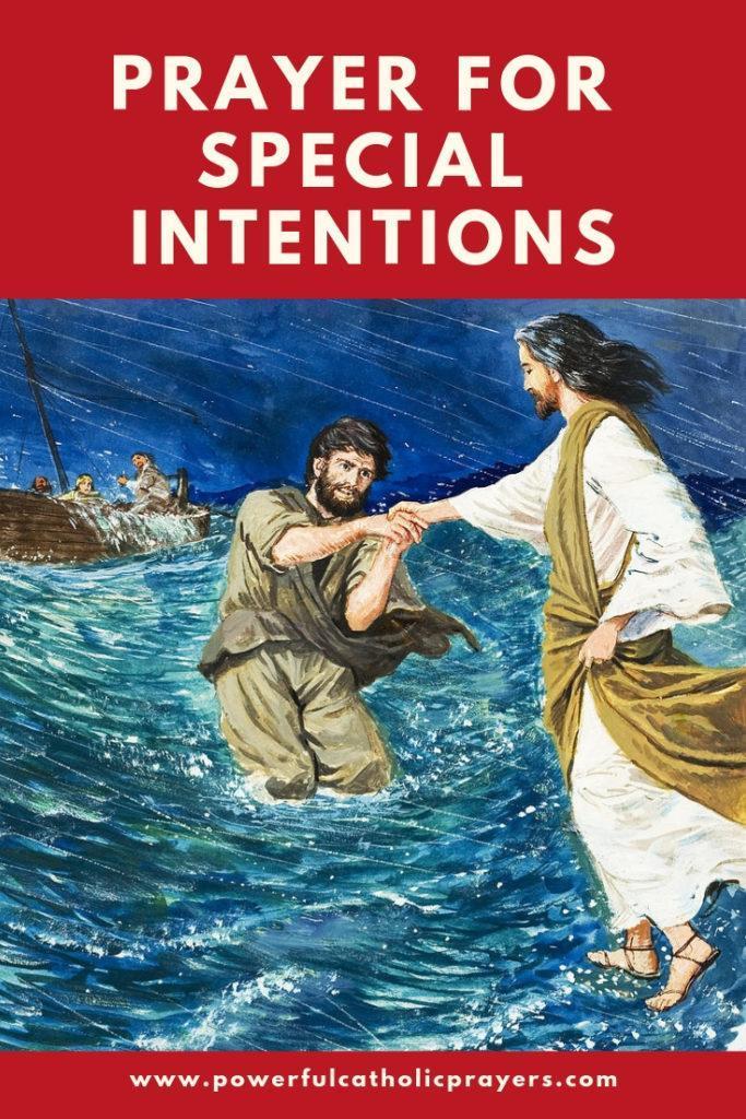 Prayer For Special Intentions