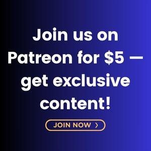 Become a Patreon supporter